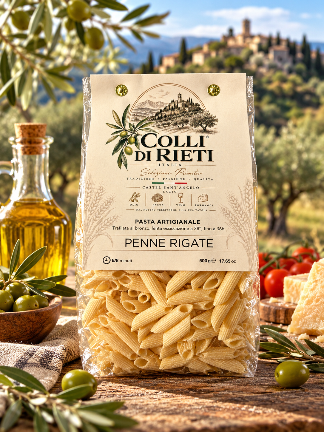 Makaron Penne Rigate Colli di Rieti 500 g