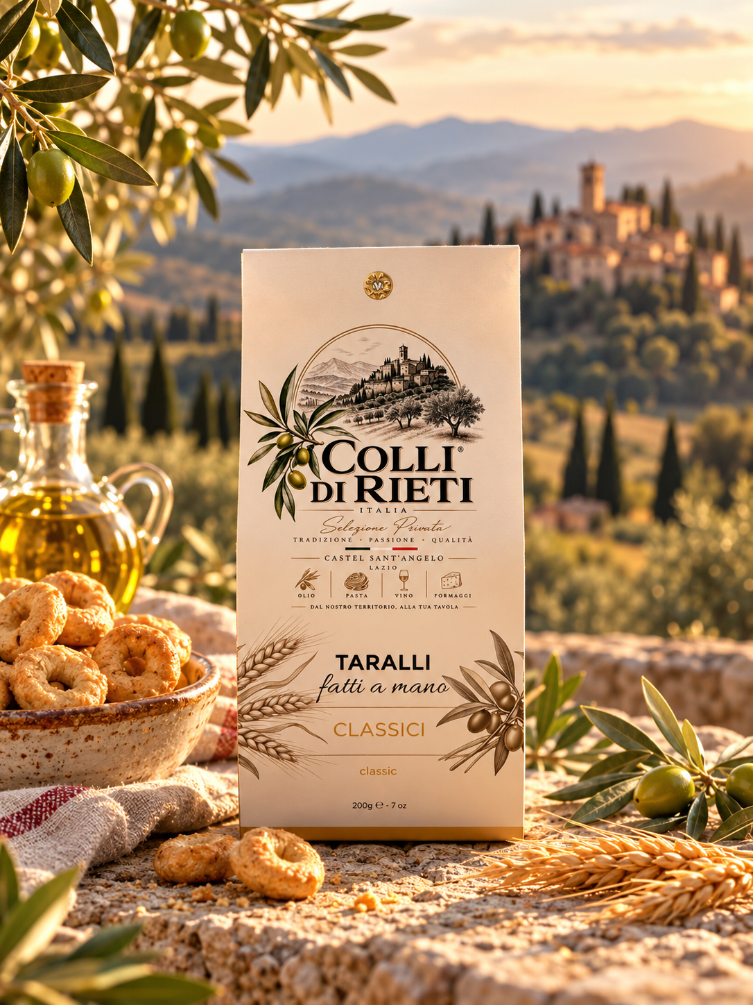 Taralli klasyczne Colli di Rieti 200 g